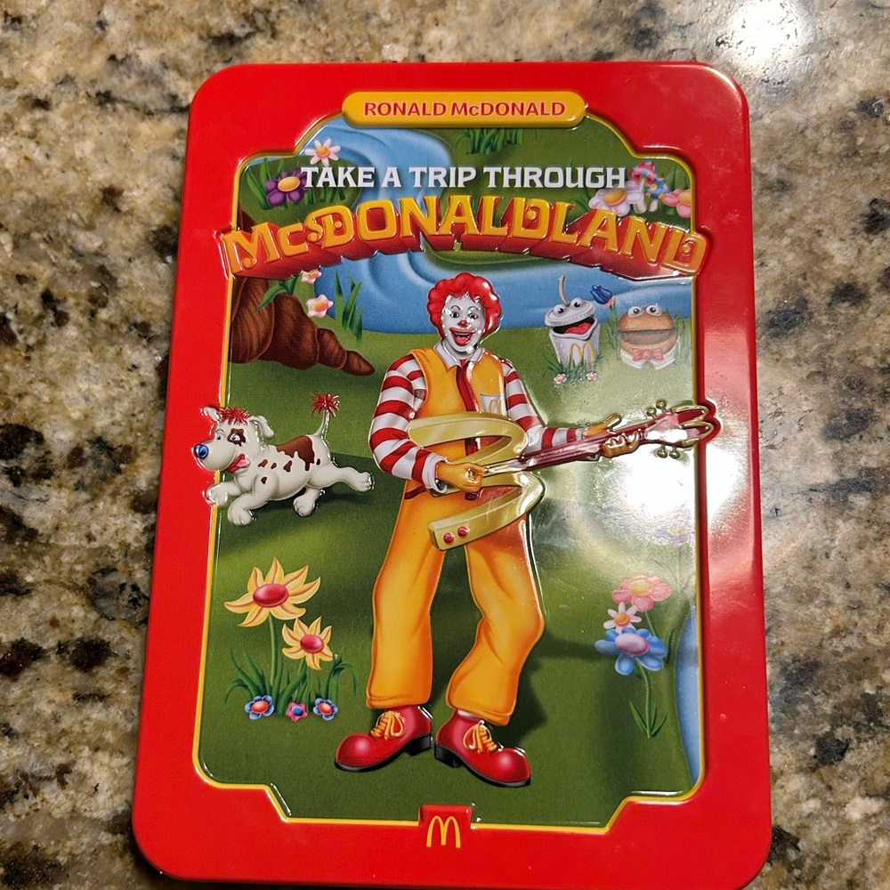 McDonald's McDonaldland Collectible Tin Ronald McDonald
